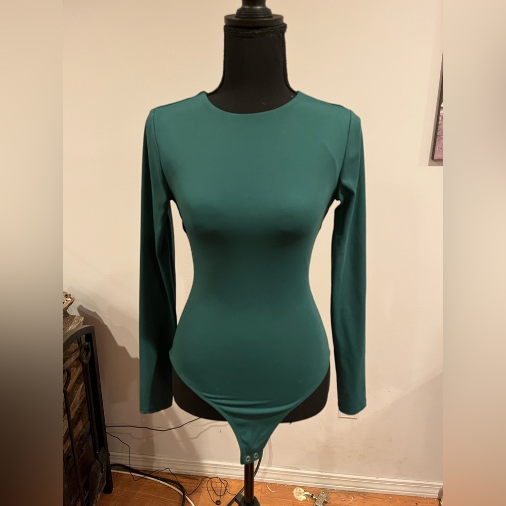 Express Body Contour Thong Bodysuit